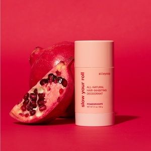 🆕 Pomegranate All Natural Aluminum Free Deodorant by Alleyoop Slow Your Roll